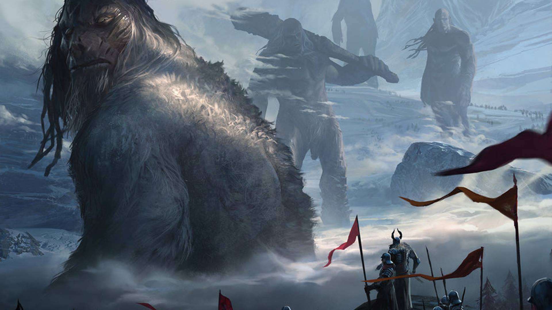 Jotunheim - thế giới của người khổng lồ của cây Yggdrasil