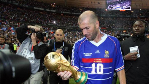 Cầu thủ ghi bàn nhiều nhất bóng đá pháp - Zinedine Zidane